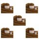thumbnail image 2 of Kearding Juego de ovillos de lana para tejer de 50g y 20g, suéteres para bebés, Kit de hilo de ganchillo, 2 hebras, línea tejida a mano, Marrón 5Conjunto, 2 of 6