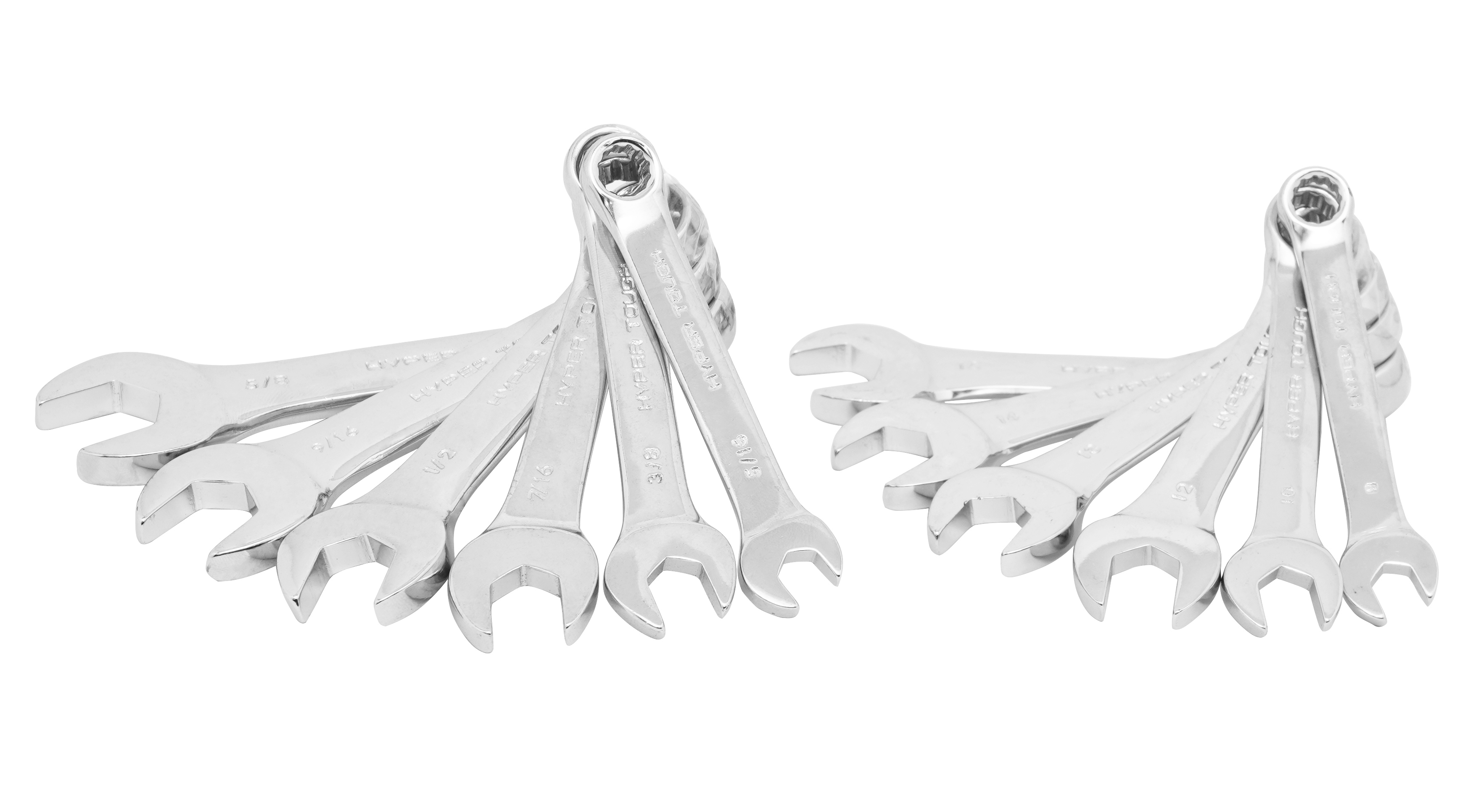 Hyper Tough 12-Piece Stubby Combination Wrench Set photo 3