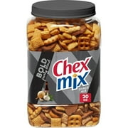 Chex Mix Bold Party Blend Savory Snack Mix, Salty Snacks Tub, 20 oz - 4 Pack