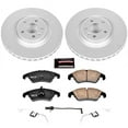 thumbnail image 2 of PowerStop Front Geomet Coated Brake Rotor and Pad Kit Fits: AUDI Select Models CRK6154, 2 of 5