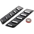 thumbnail image 1 of Car Hood Vent Scoop Kit Universal Cold Air Flow Intake Fitment Louvers Cooling Intakes Auto Vent Cover, 1 of 8