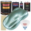 Silver Aqua Metallic Gallon URETHANE BASECOAT CLEARCOAT Car Auto Paint Kit