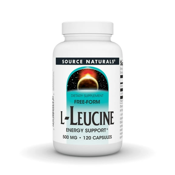Source Naturals, Inc. L-Leucine 500mg 120 Capsule