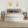 thumbnail image 4 of Gymax 2PCS 3-Tier Side End Table w/ Adjustable Mesh Shelf Narrow Nightstand, 4 of 10