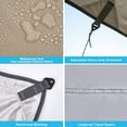 thumbnail image 4 of Waterproof Portable Tarp Multifunctional Outdoor Camping Traveling Awning, 4 of 5