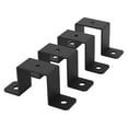 thumbnail image 3 of Mosiee Square Pipe Clamp Bracket Set 2Pcs Or 4Pcs Resistant For Sturdy Railings And Pipe Connections In Various Projects, 3 of 5