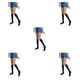 thumbnail image 1 of Jumpingount Calcetines a rayas hasta el muslo, juegos deportivos, Día de San Valentín, accesorios de mujer para diario, fiesta de Halloween, Type2 NO2, 1 of 6
