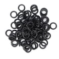 thumbnail image 2 of Anillos de tatuaje negros, 100 piezas Anillos de tatuaje Anillos de goma para tatuajes Suministros de tatuaje Rendimiento de alta gama, 2 of 8