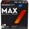 Maxwell House Max Boost 1.75X Caffeine Medium Roast K-Cup Coffee Pods - Energize Your Mornings with 18 Pods!.
