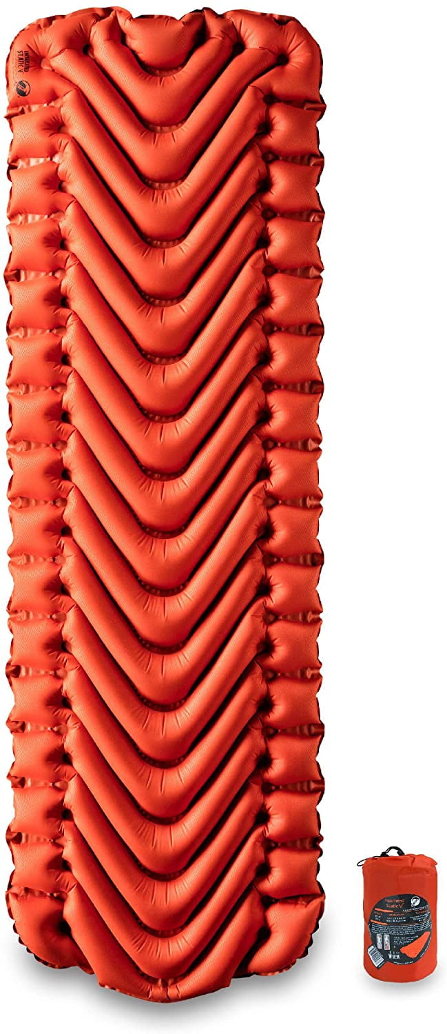 KLYMIT INSULATED STATIC V Sleeping Pad, Lightweight, Outdoor Sleep