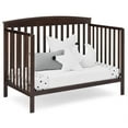 thumbnail image 6 of Delta Children Hanover 6-in-1 Convertible Baby Crib, Walnut Espresso, 6 of 16