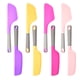 thumbnail image 3 of Inteprter Raspador para hornear mantequilla de pan de Gel de sílice, herramienta antiadherente para una fácil limpieza, raspador para hornear Cocina y Comedor Rosa Púrpura Estilo 2, 3 of 6