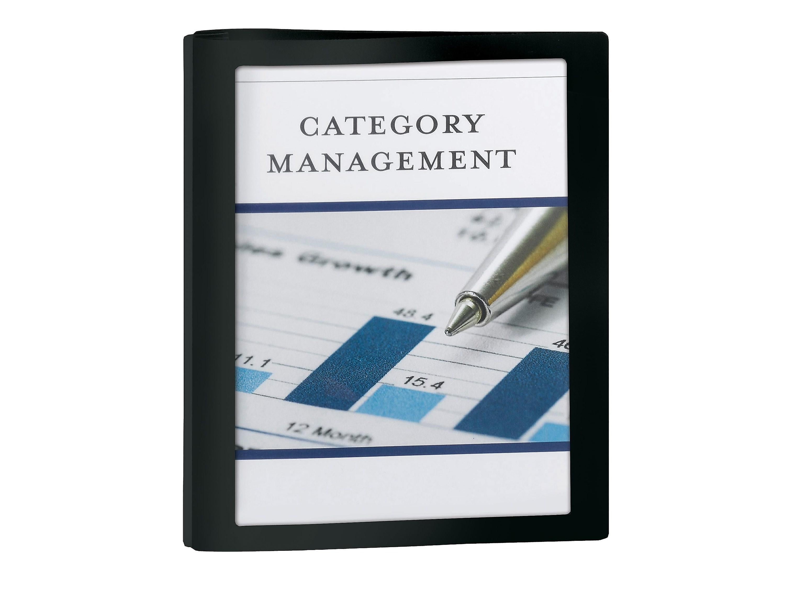 Smead Frame View Report Covers with Clear Front 3Prong Letter Size