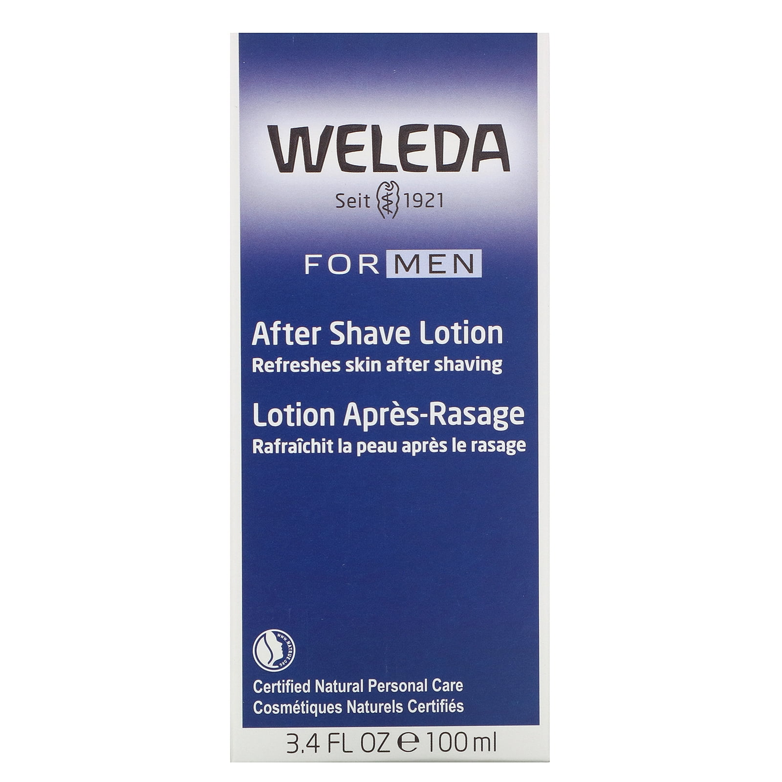 lotion après rasage weleda