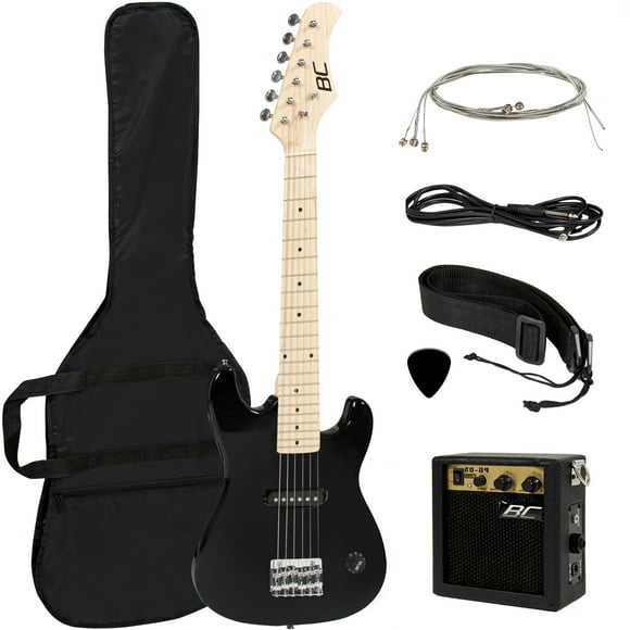 Best Choice Products 30" Kids Electric Guitar Kit w/ 5W Amp (Black)