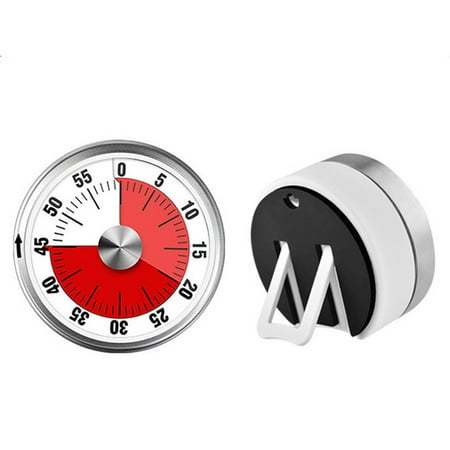 

Cooking MagneticTimer Rotary Stainless Steel Countdown Kitchen Mechanical Timer