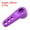 Purple, variant on Aluminum Alloy 25T Steering Servo Single Arm Horn Black for RC Car/Boat/Airplane Boat Accessories 2 Pcs