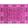 thumbnail image 1 of Ahgly Company Indoor Rectangle Oriental Pink Traditional Area Rugs, 7' x 10', 1 of 4