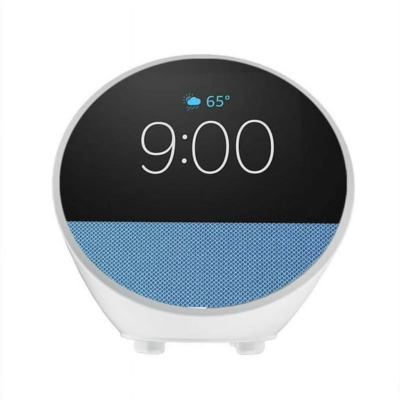 Silicone Protective Case For Echo Spot 2024 Smart Speaker Case Shockproof Anti-Drop Dustproof Soft Skin Travel Carrying Case Protective Sleeve Anti-Scratch Speaker Shell Accessories