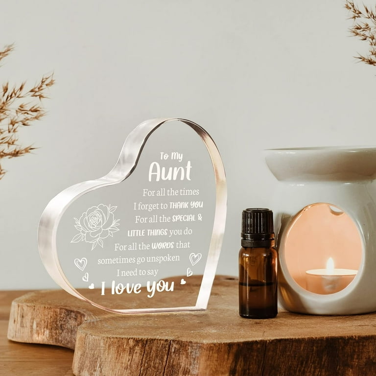 Mothers Day Gifts for Aunt Auntie Gift Ideas, Best Love You Auntie