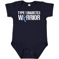 thumbnail image 3 of Inktastic Type 1 Diabetes Warrior Boys or Girls Baby Bodysuit, 3 of 5