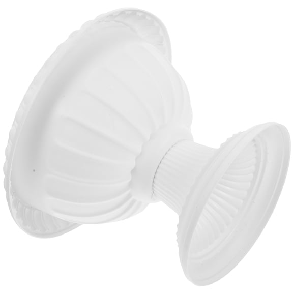 Milisten White Plastic Roman Style Flowerpot Vintage Decorative Planter for Indoor Outdoor Garden Home Decor