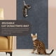 thumbnail image 5 of Alfombra de rascar para gatos de 78.7 x 15.8 pulgadas, alfombra autoadhesiva para gatos, protector de muebles para sofá, pared y puertas, protectores de arañazos duraderos para gatos, sofá y gatos de, 5 of 7