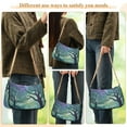 thumbnail image 4 of FORMRS Womens Shoulder Bag with Chain Strap Clutch Purse Cute Tote Handbag, Moonlight Forest, 4 of 7