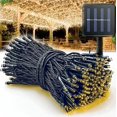 thumbnail image 1 of Cadena de luces de energía solar, resistente al agua, para exteriores, patio, césped, Navidad, vacaciones, luces decorativas, 1 of 2