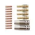 thumbnail image 4 of 16Pcs Mb15 15Ak Mig Welding Contact Tip 0.8Mm/1.0Mm/1.2Mm Protective Nozzle Set For Welding Power Tool Accessories, 4 of 8
