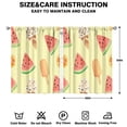thumbnail image 2 of Ice Cream (22)_36 Curtains-blackout Curtains Bedroom Decor Living Room Darkening Grommet Window Drapes 2 Panels Set 42"x 54", 2 of 2