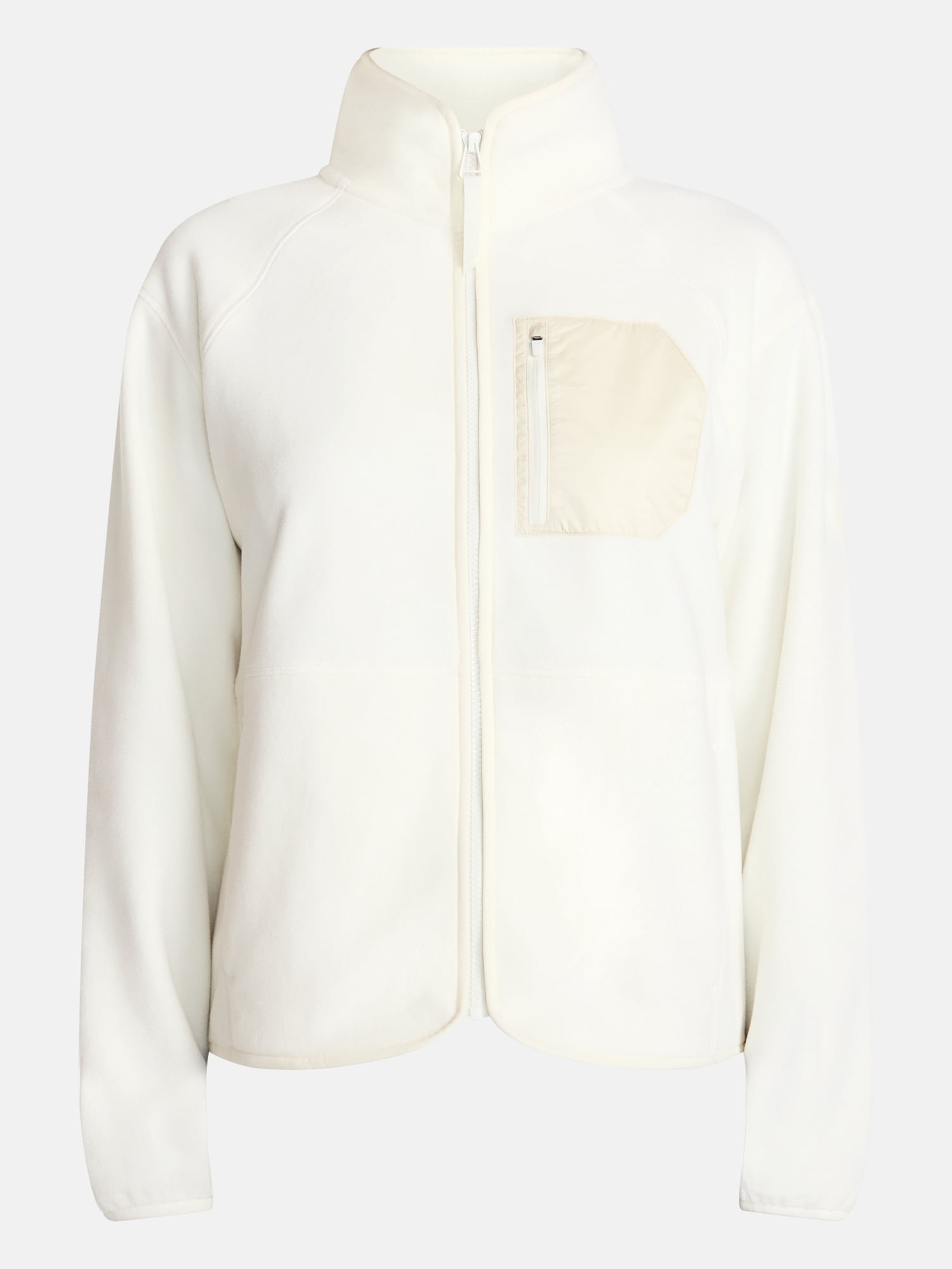 Ozark Trail Women's and Women's Plus Fleece Zip Up Jacket, Sizes XS-3X