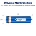 thumbnail image 7 of Membrane Solutions Reverse Osmosis Membrane 600G RO Membrane Water Filter Replacement for Under Sink and Reverse Osmosis System, 1 Pack, 7 of 7
