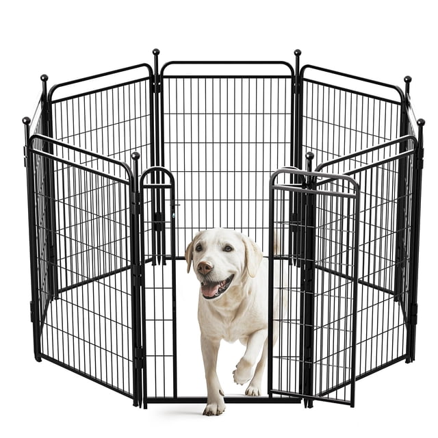 Parque de juegos para perros Gardner Pet de 40 cm de alto, 8 paneles, antioxidante