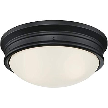 

Contact 6578100 Meadowbrook 13 inch Traditional Two-Light Flush Mount Outdoor Ceiling Light Fixture Matte Black Finish Frosted Glass
