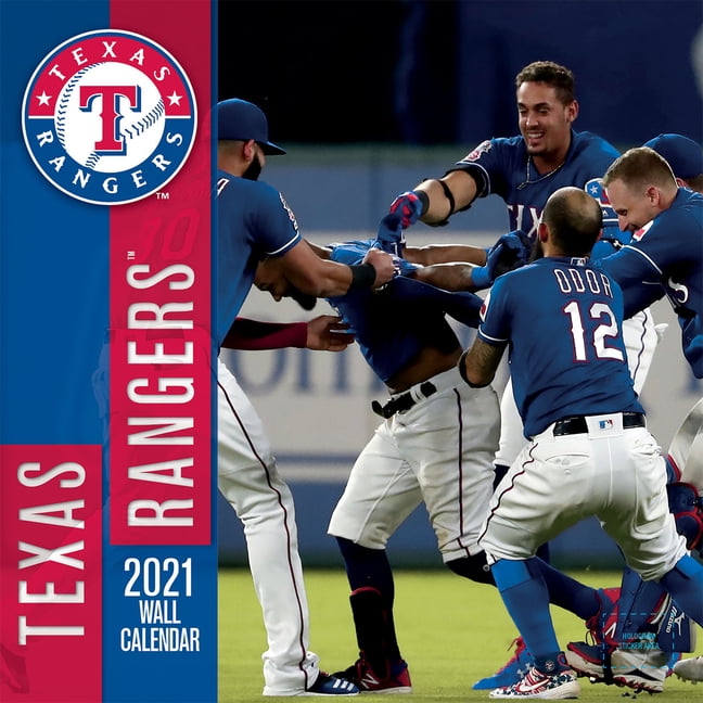 Texas Rangers 2021 12x12 Team Wall Calendar (Other)