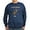 Navy, variant on CafePress - Tough Enough Sweatshirt (Dark) - Classic Crew Neck Sweatshirt