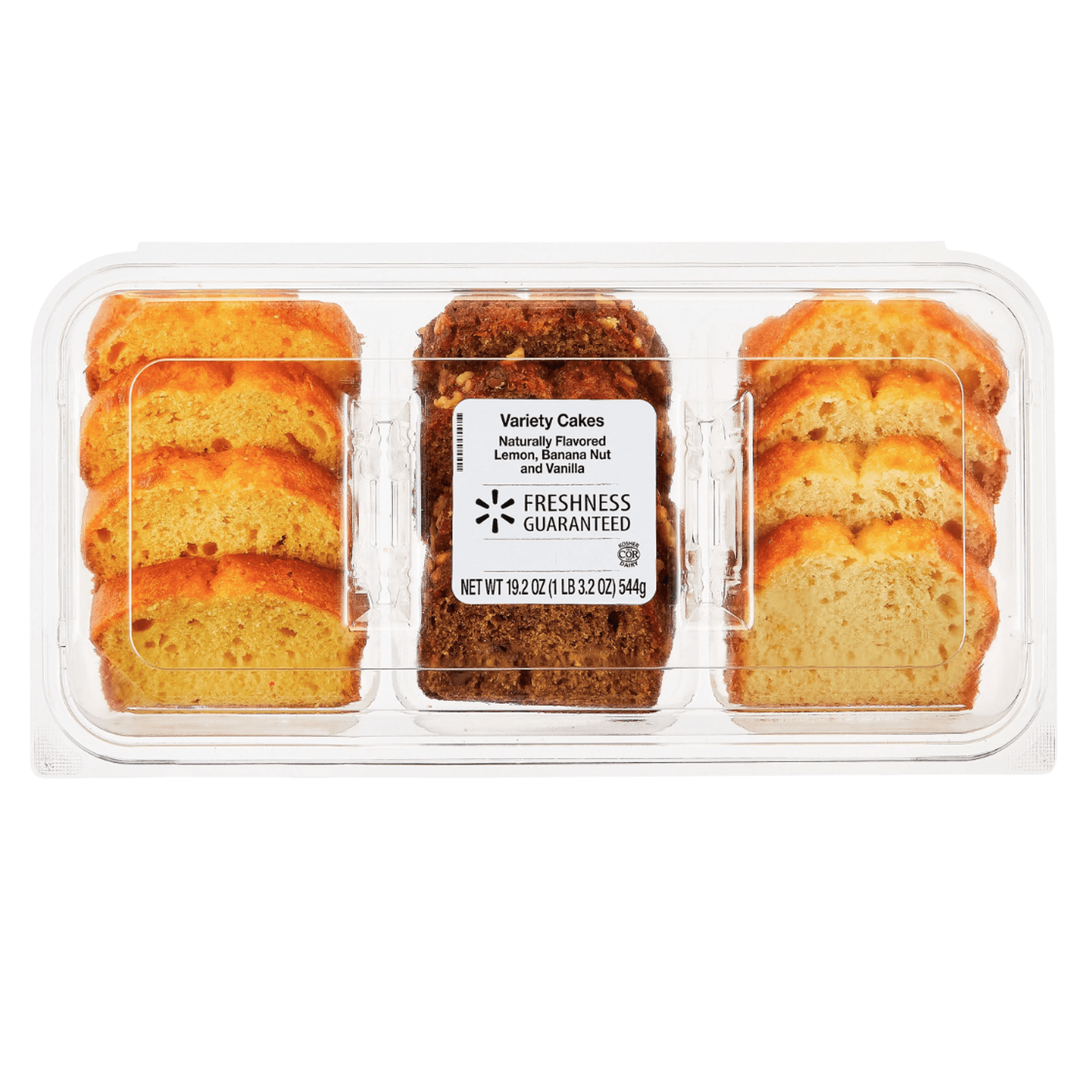 Freshness Guaranteed Variety Sliced Cake, 19 oz, 12 Count
