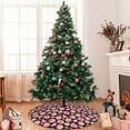 thumbnail image 7 of Lsque Tomatoes Print Christmas Tree Skirt, Tree Skirt with Ties or Velcro, Perfect for Holiday Decorations, Halloween, and New Year-36", 7 of 7