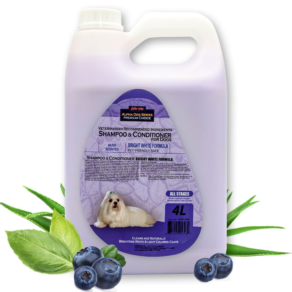 Alpha Dog Series Bright White Formula Shampoo (1 Gallon) Walmart
