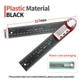 thumbnail image 2 of Digital Protractor Goniometer Electronic Carpenter Tools Goniometro Angle Finder Multi Angle Measuring Ruler Digital Angle Meter ,Woodworking Protractor, 2 of 7