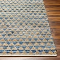 thumbnail image 4 of Hauteloom Colm Jute Living Room, Bedroom Area Rug - Gray, Blue - 9' x 12', 4 of 8