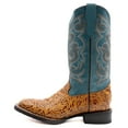 thumbnail image 3 of Ferrini Mens Kai Embroidered Square Toe Cowboy  Mid Calf Boots, 3 of 5