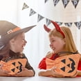 thumbnail image 3 of Paquete de 12 bolsas de arpillera de Halloween, bolsas de arpillera con cordones para suministros de fiesta de Halloween para niños. TUNC Sencillez, 3 of 5