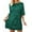 Glisme Green158, variant on Glisme Casual Dresses For Women Sparkly Sequin Dress Short Sleeve Round Neck Loose Fit Party Wear Elegant Tunic Top Dress Beige Sundress Graduation Dresses