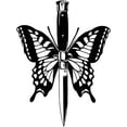 thumbnail image 3 of shiyou-Tattoo Tech, 2 Sheets Medium Semi Permanent Tattoo, Temporary Tattoos, Last 1-2 Weeks, Waterproof, Realistic Look, No Adhesive, No Reflection (Butterfly Sword), 3 of 4