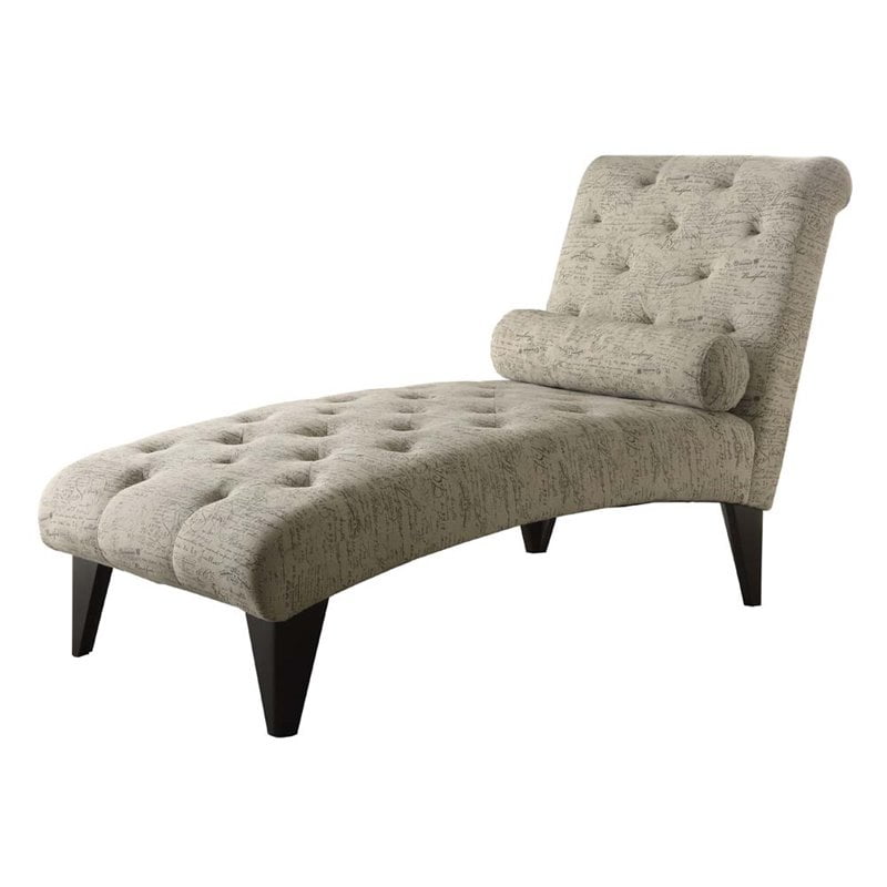 Kingfisher Lane Fabric Chaise Lounge In Vintage French Print Com - Lane Chaise Lounge Kingfisher Lane Fabric Chaise Lounge In Vintage French Print Com - Lane Chaise Lounge