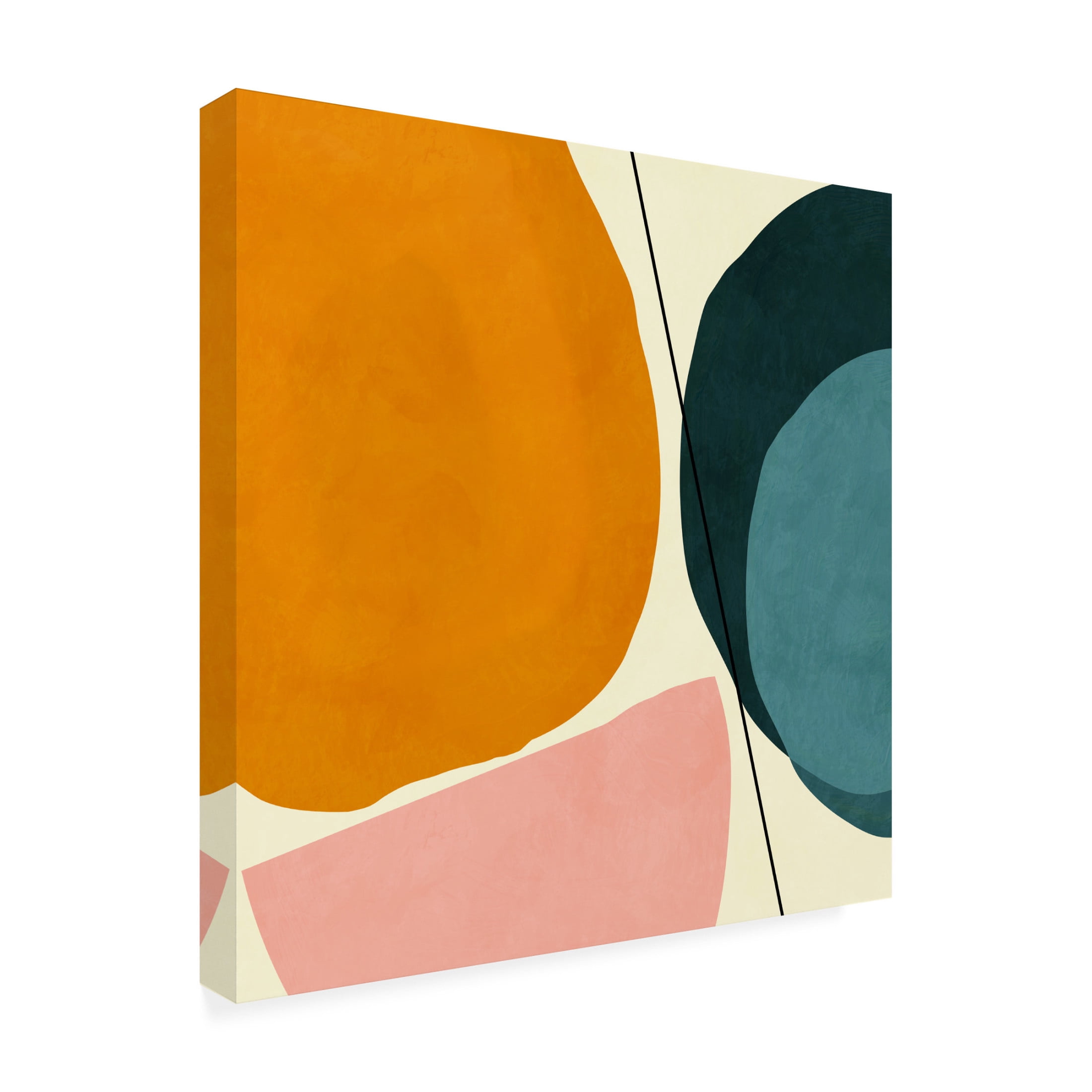 Trademark Fine Art Ana Rut Bre Mid Painted1 Canvas Wall Art