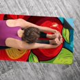 thumbnail image 5 of Fruit Gym Towel with Storage Bag, 72.8"x26.8", Suitable for Yoga, Pilates, Fitness, etc. - Yoga Mat Towel, Yoga Blankets, Yoga Blanket, 5 of 6