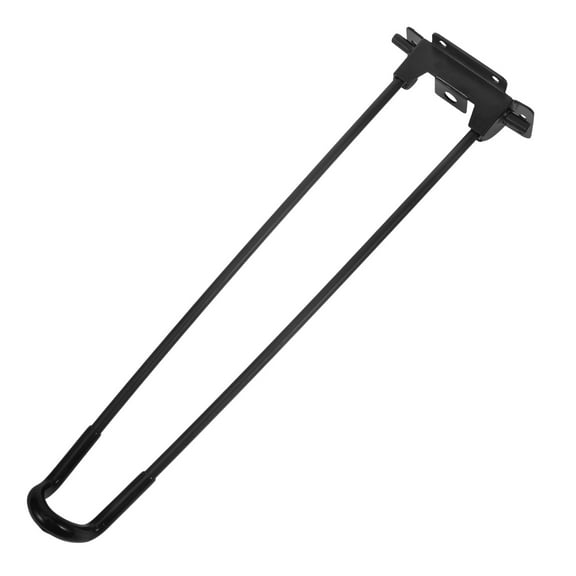 Tineasur Black Metal Folding Hairpin Table Legs Durable for Coffee and Side Tables
